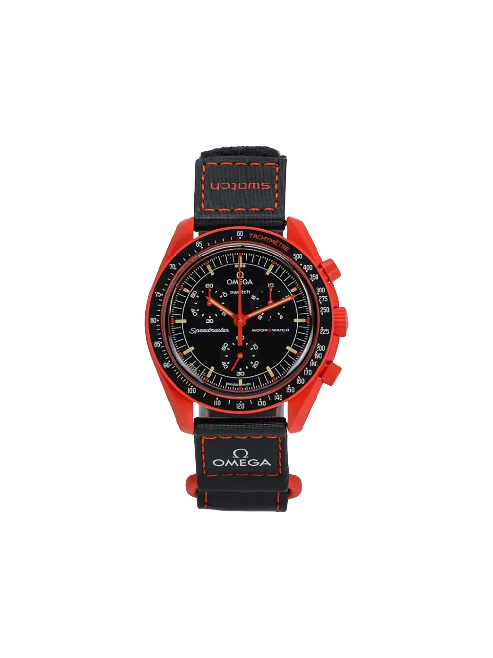 OMEGA X Swatch Speedmasters MoonSwatch 42mm watch | Black | Image 1