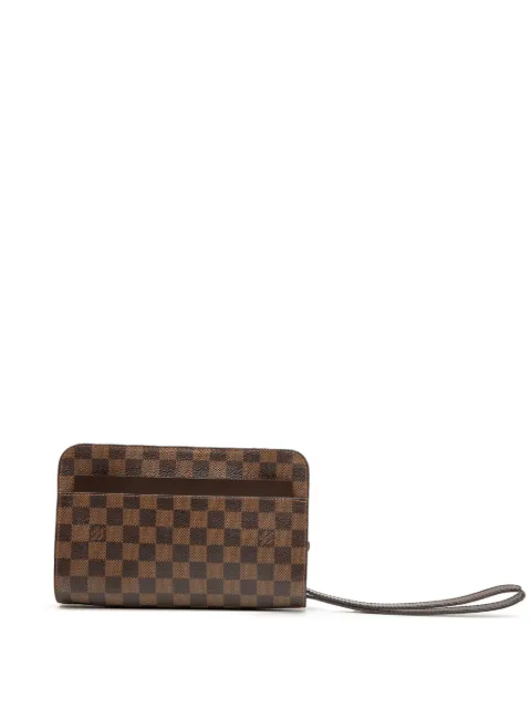 Louis Vuitton Pre-Owned 2011 ダミエ エベヌ ポシェット サンルイ クラッチバッグ