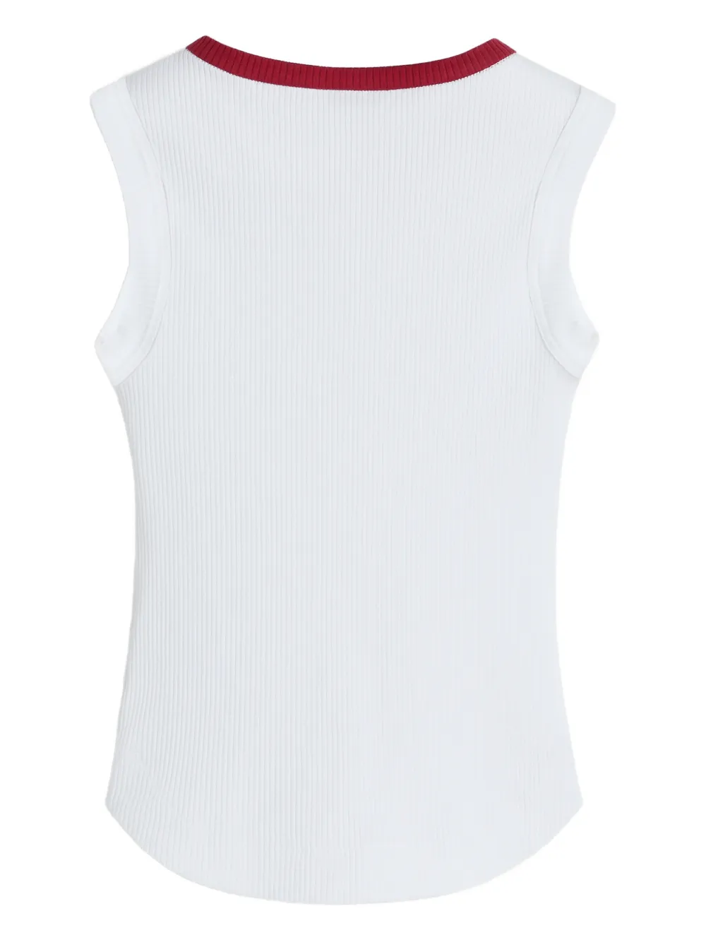  Brunello Cucinelli Kids Ribbed Top - White 