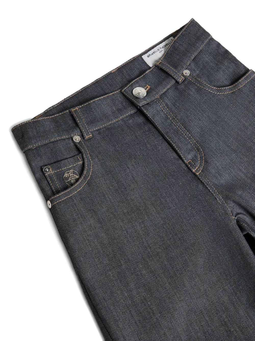 Five-Pocket Baggy Denim Trousers