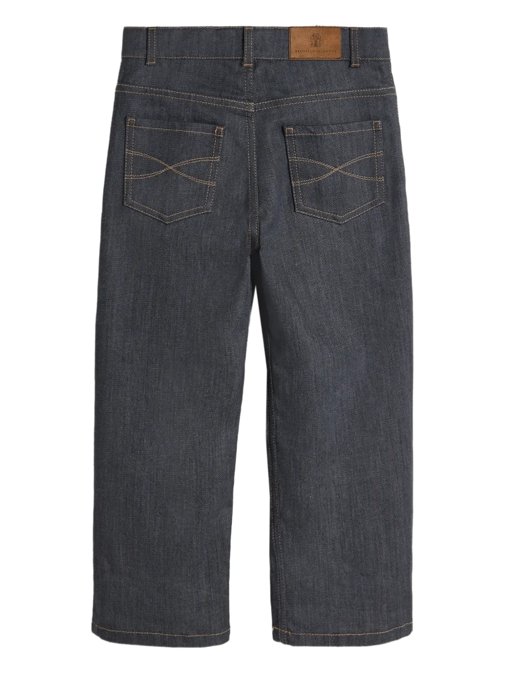Five-Pocket Baggy Denim Trousers