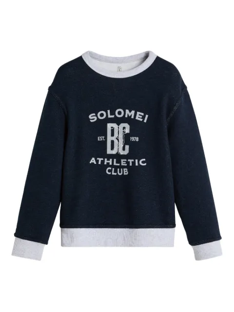 Brunello Cucinelli Kids printed sweatshirt