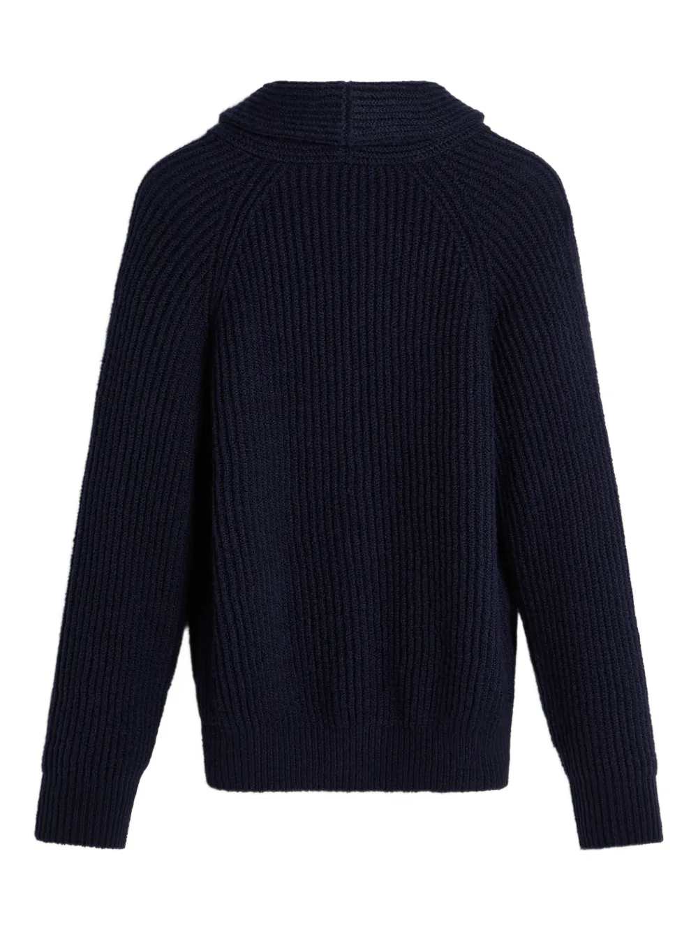 Brunello Cucinelli Kids Katoenen vest met geribbelde textuur Blauw