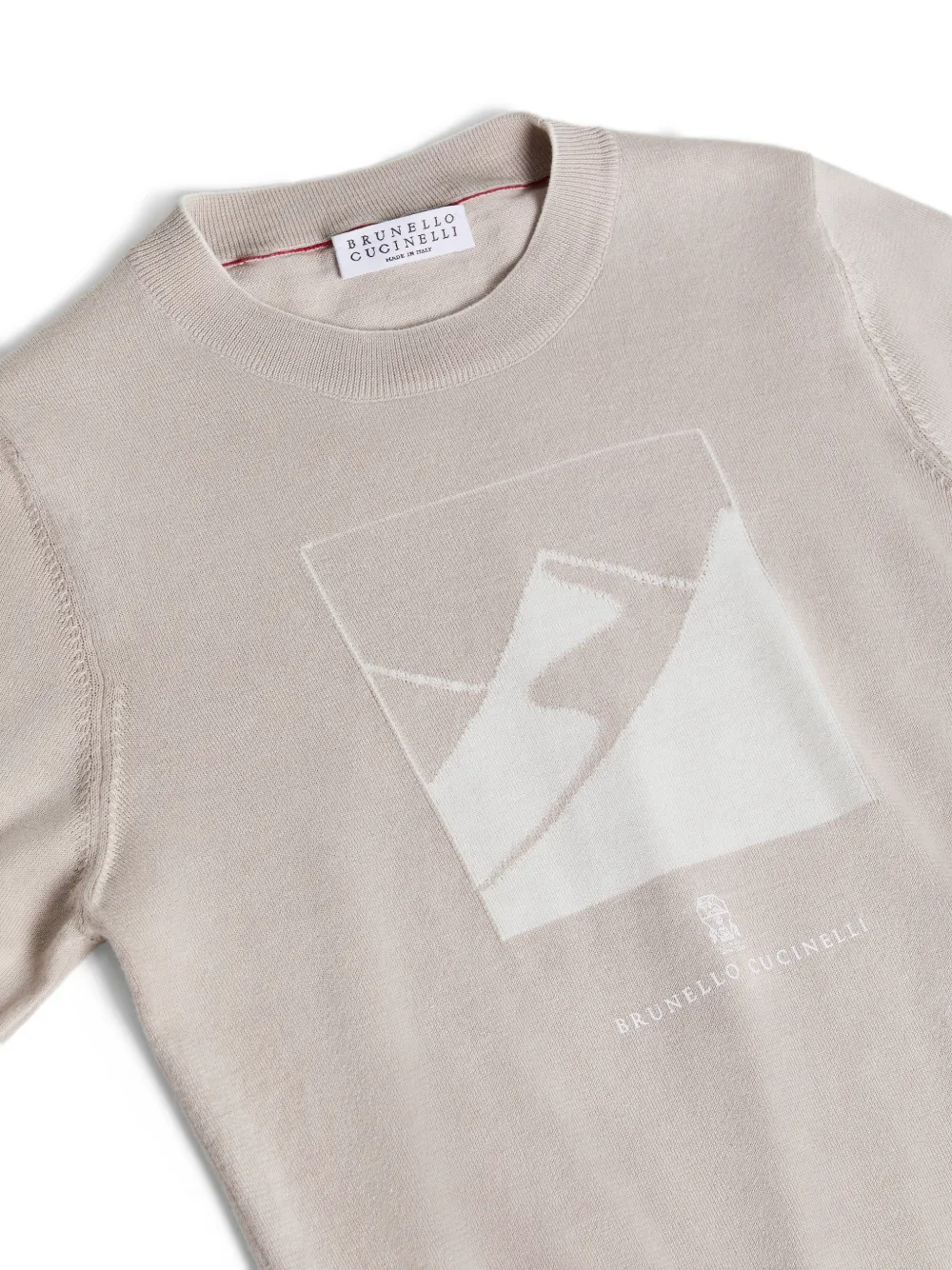 Knit-Texture T-Shirt