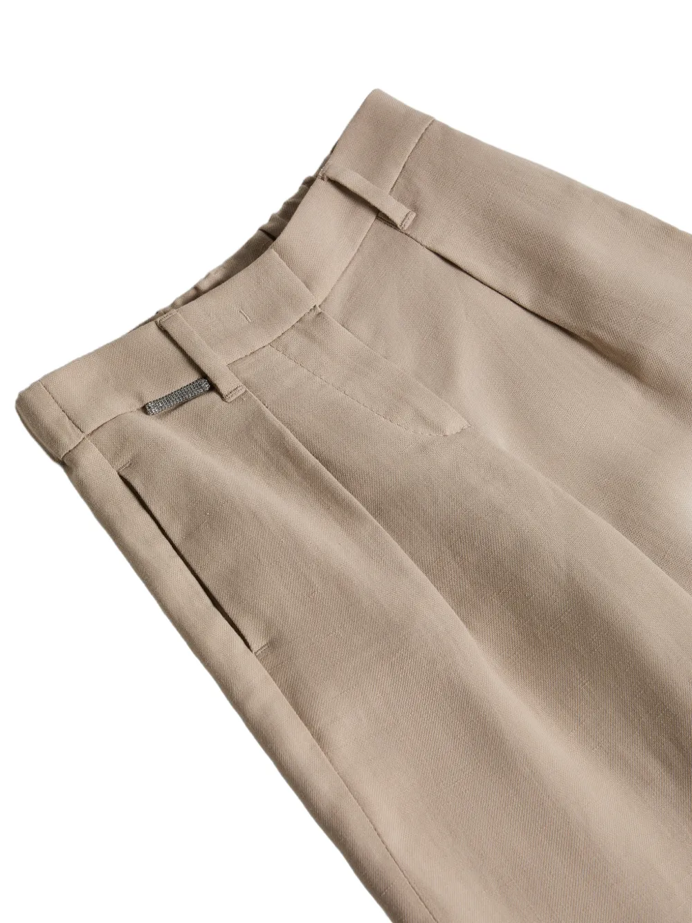 Brunello Cucinelli Kids Plooibroek Beige