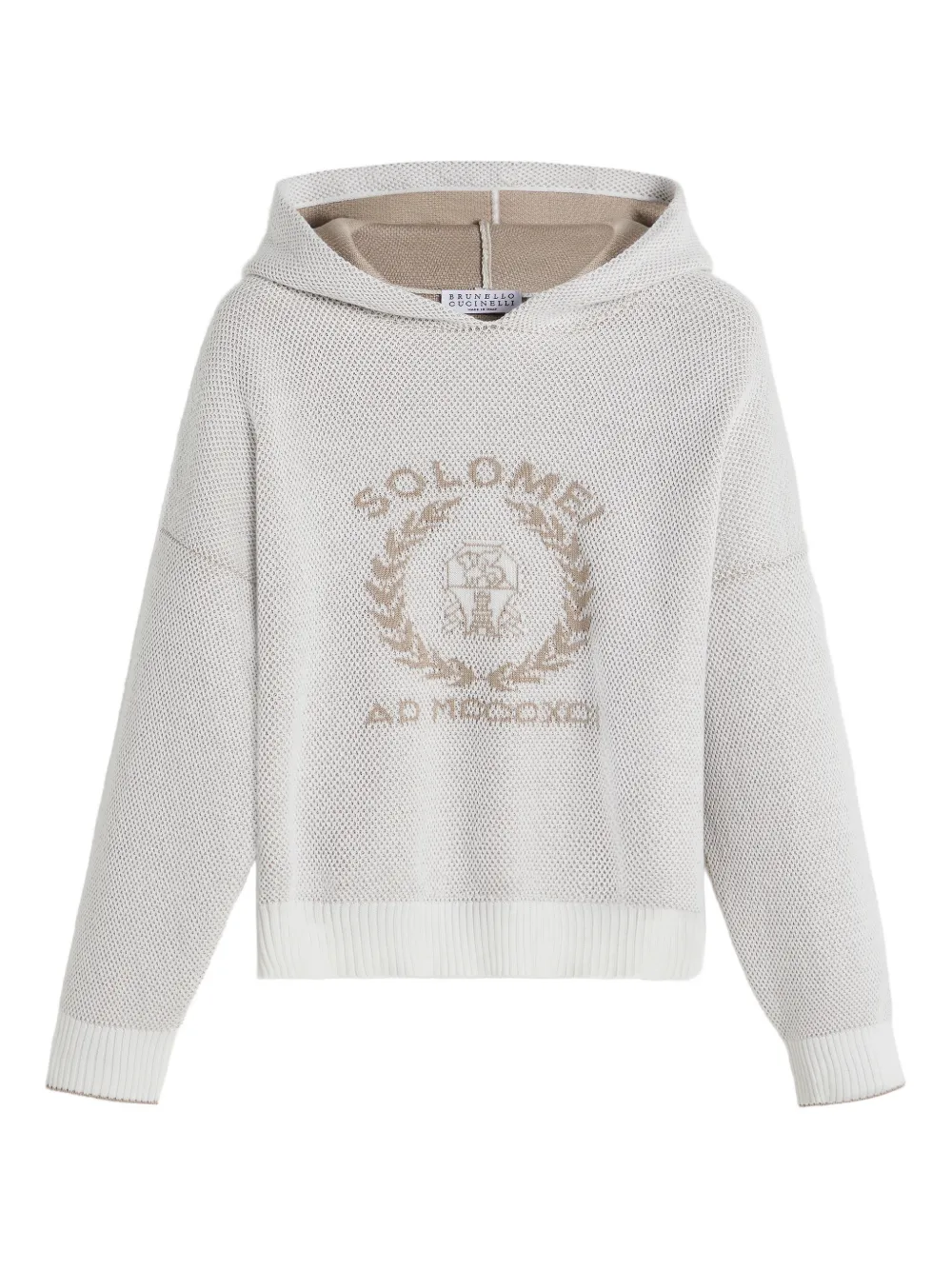 Brunello Cucinelli Kids Felpa con cappuccio - Toni neutri