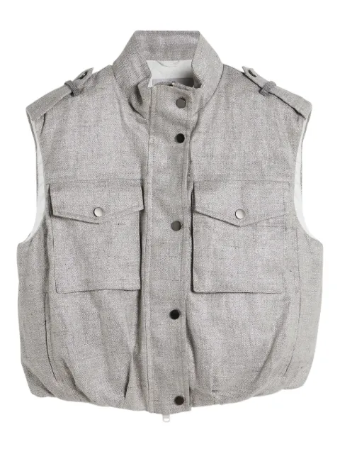 Brunello Cucinelli Kids double-fastening gilet
