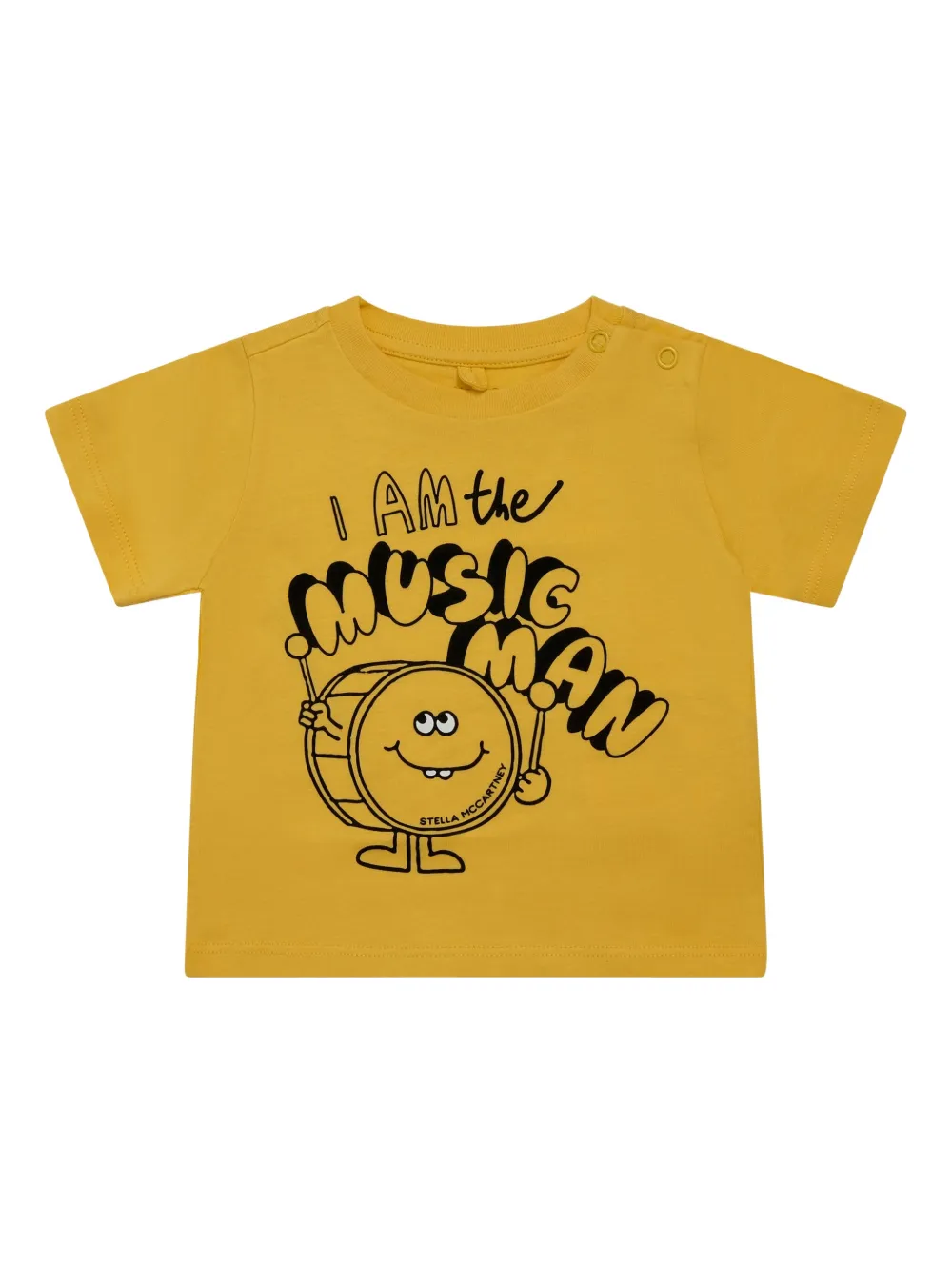 Stella McCartney Kids print T-shirt - Giallo