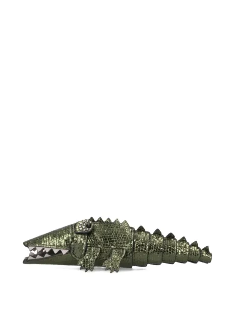 Anya Hindmarch crocodile charm keyring