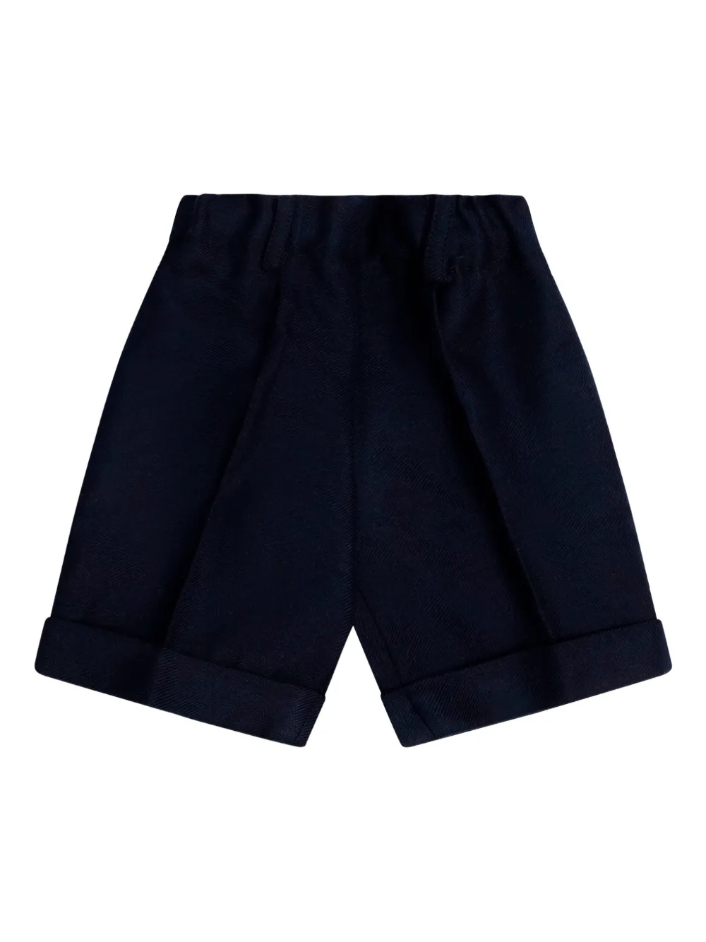 PAIO CRIPPA cuffed shorts - Blu