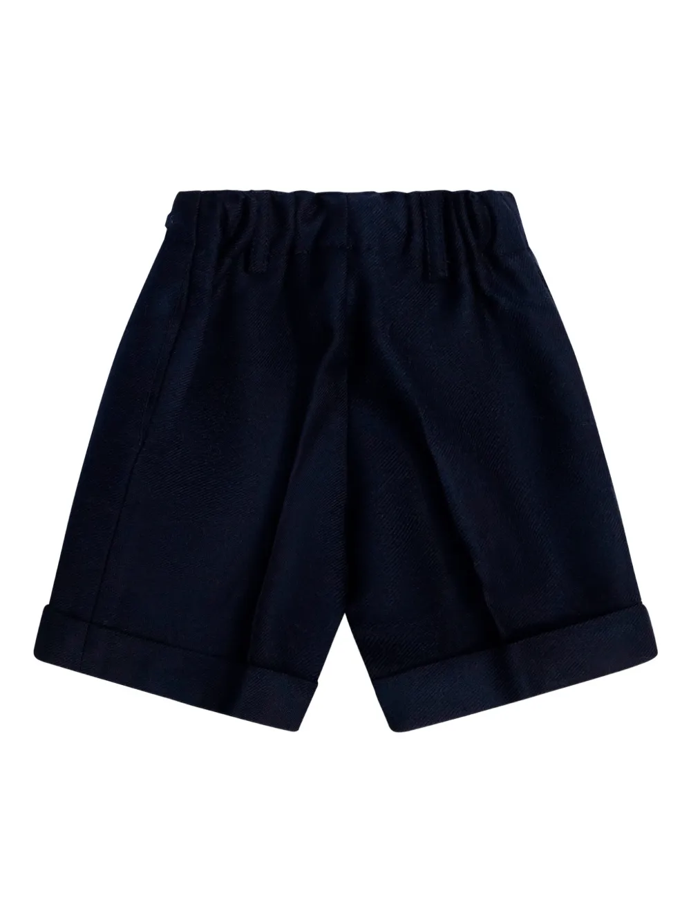 PAIO CRIPPA cuffed shorts - Blauw
