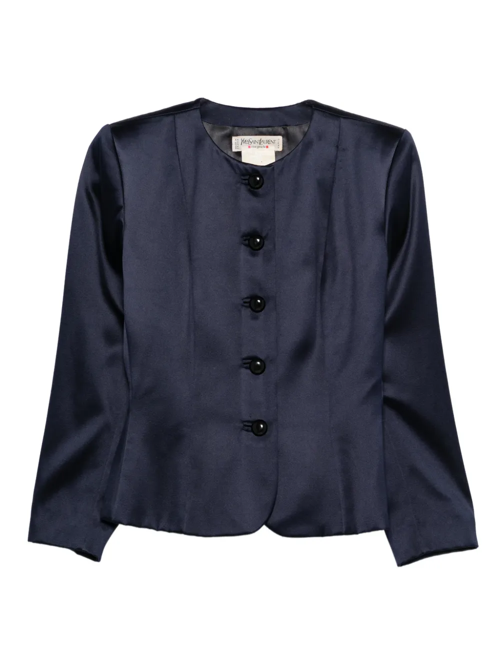 Saint Laurent Pre-Owned 1990s blue jacket