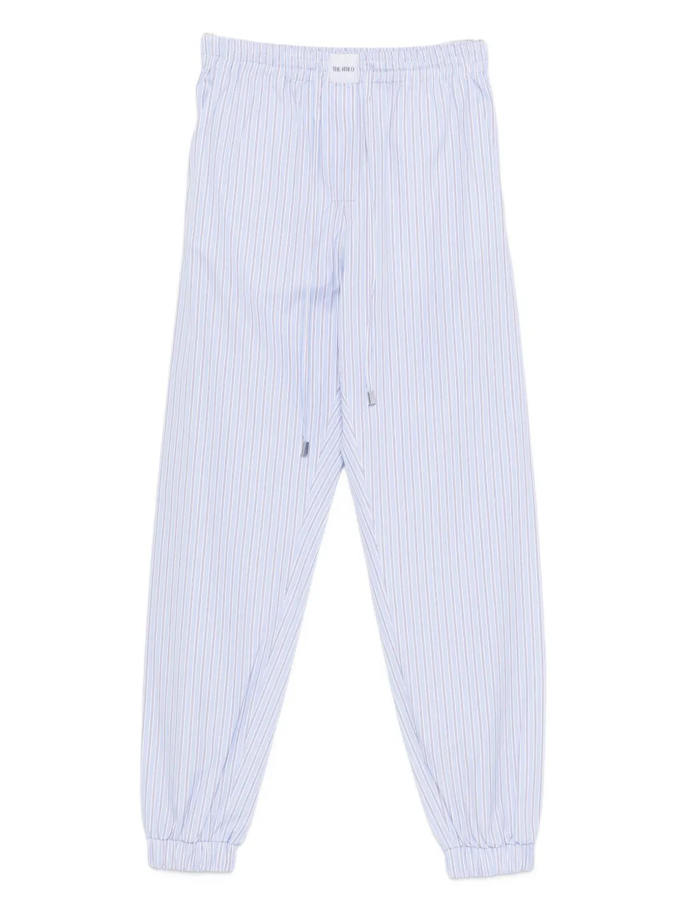 The Attico stripe pull trousers - Bianco