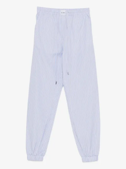 The Attico pantalon de jogging à rayures
