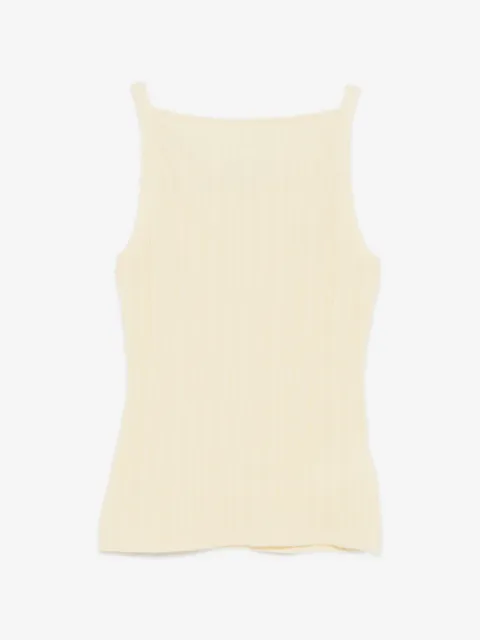 Soft Goat top en tejido de ochos