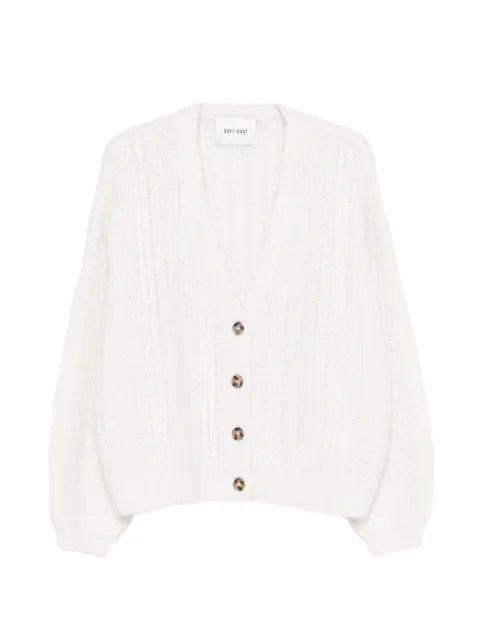 Soft Goat buttoned cardigan