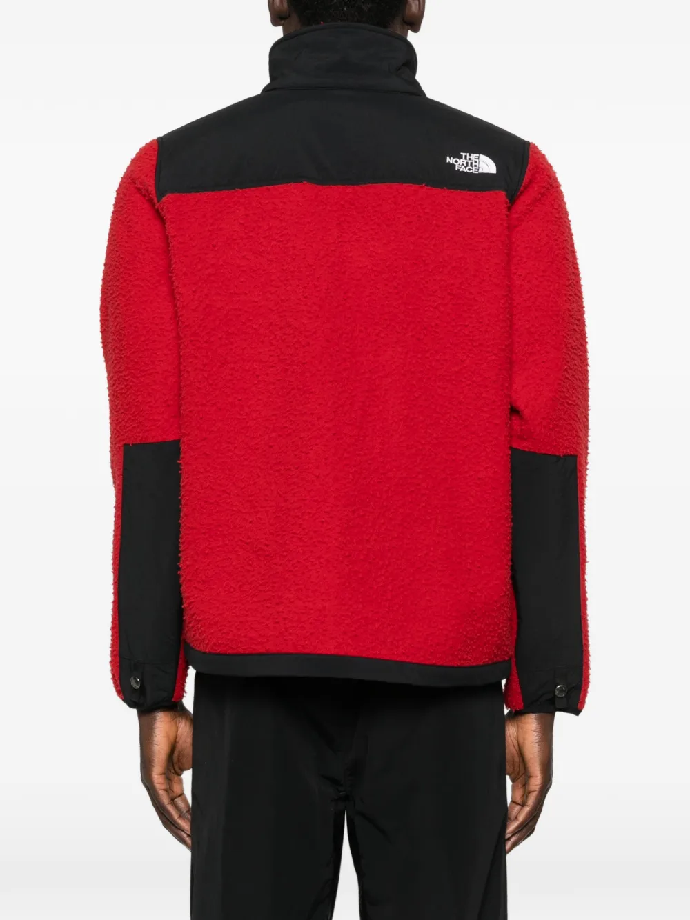The North Face 1995 Casentino Denali jack met rits Rood