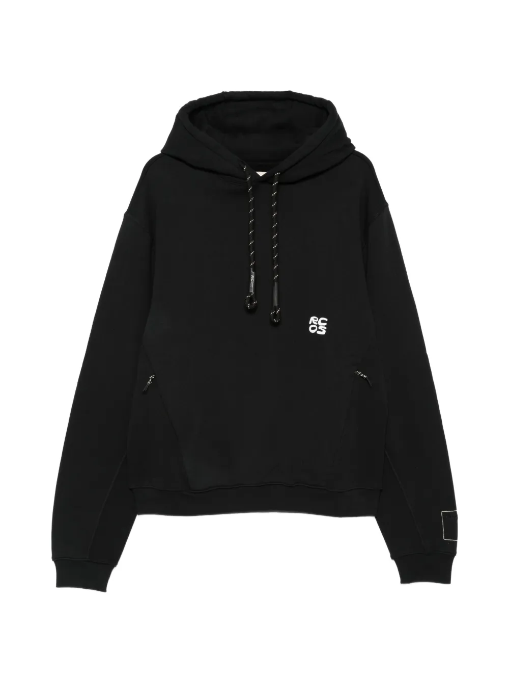 RC Outdoor Supply logo-print hoodie - Nero