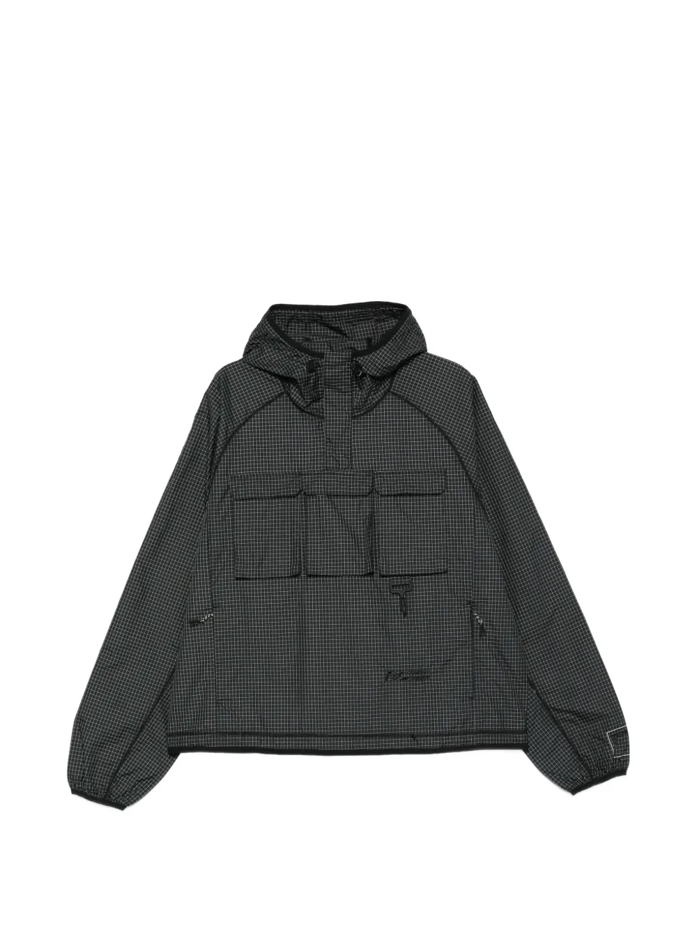 RC Outdoor Supply hooded zip-up jacket - Nero