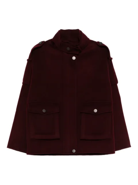 SO ALLURE button-fastening coat