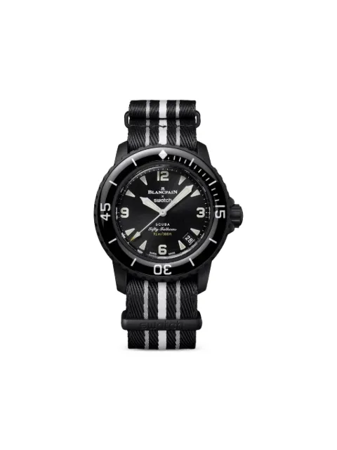 Blancpain montre x Swatch Ocean Of Storms 42,3 mm