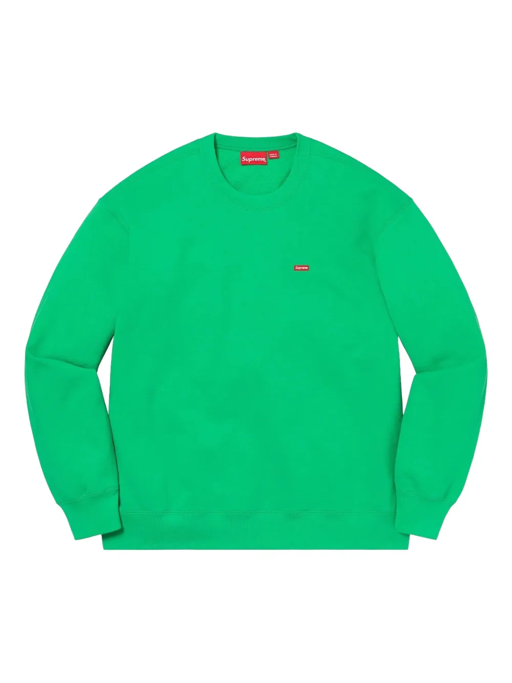 Supreme Small Box crewneck sweater - Verde