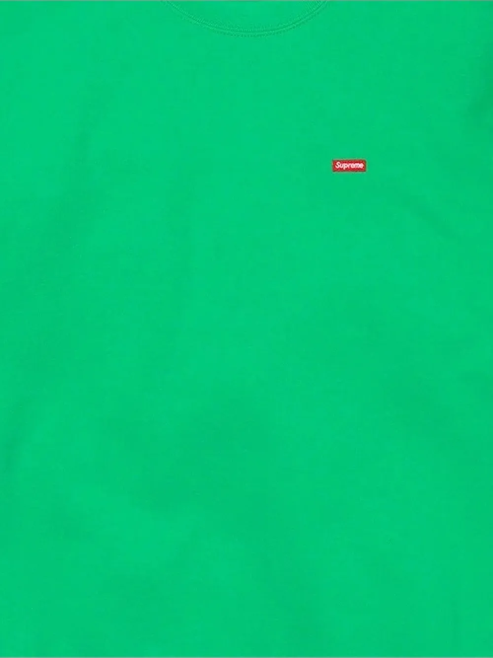 Supreme Small Box crewneck sweater - Groen