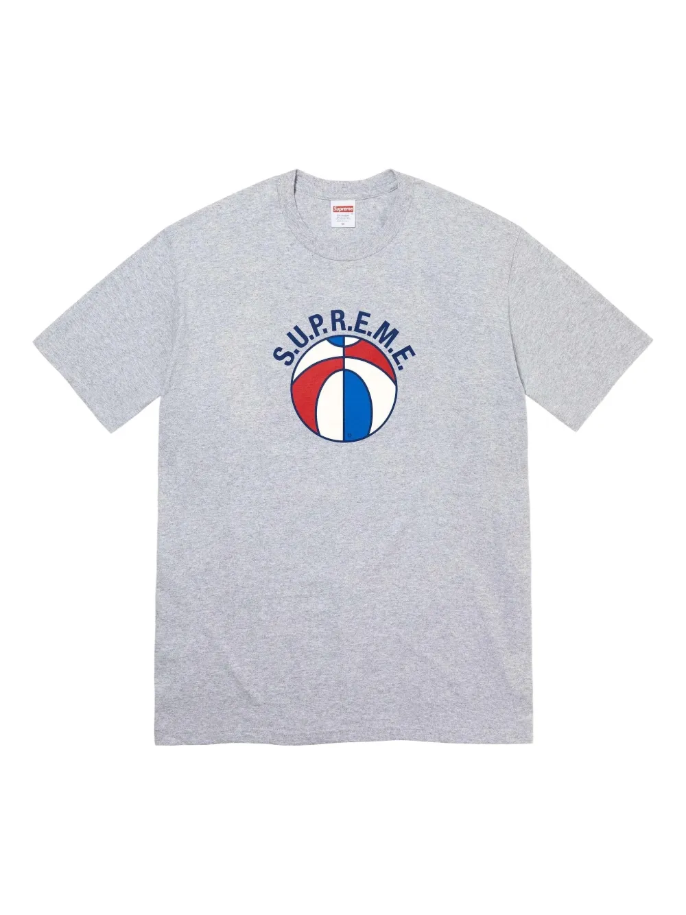 Supreme League ball-print T-shirt - Grigio