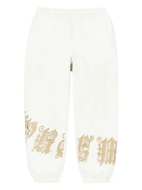 Supreme Old English track pants