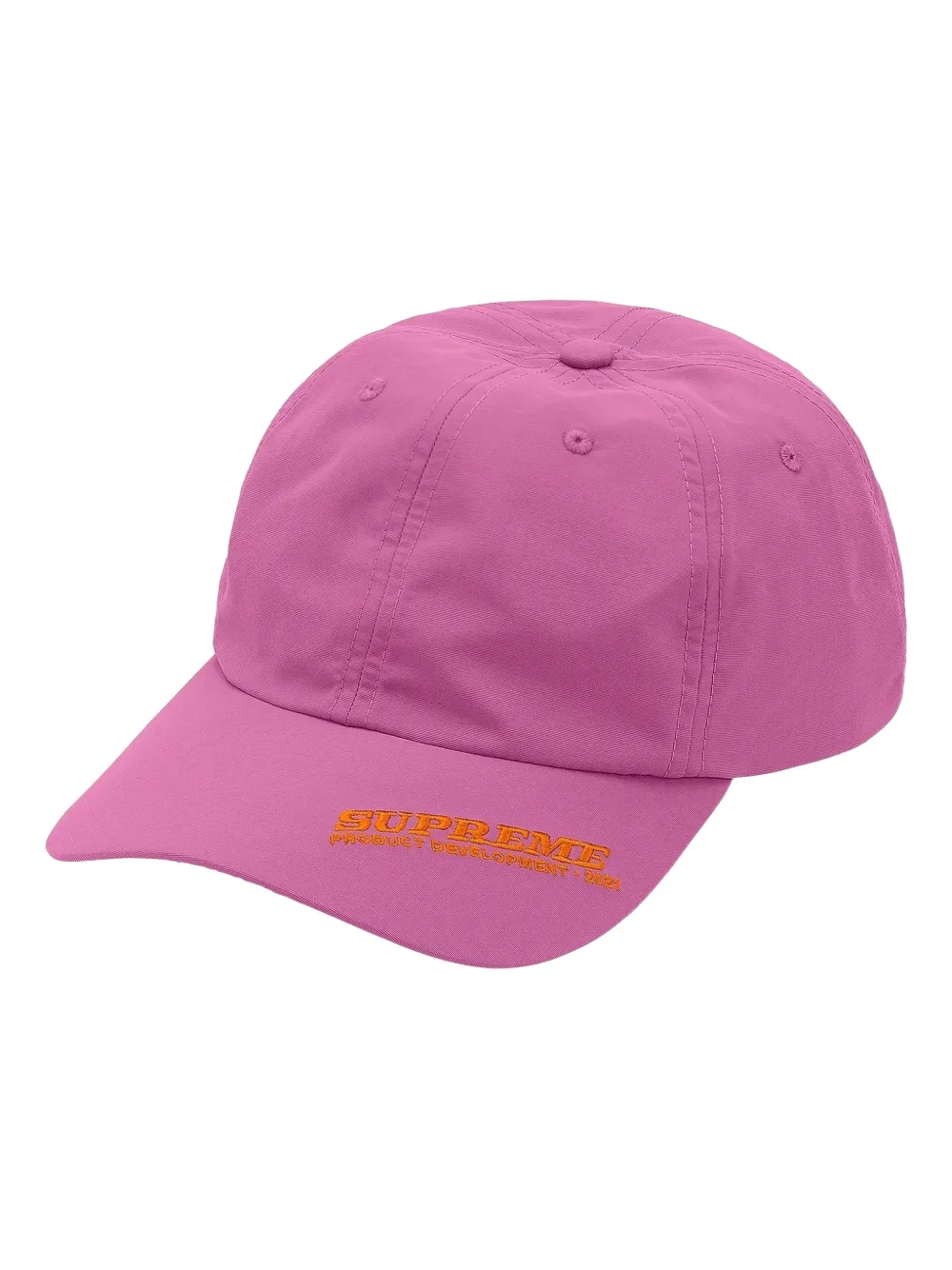 Supreme visor logo panel hat - Rosa