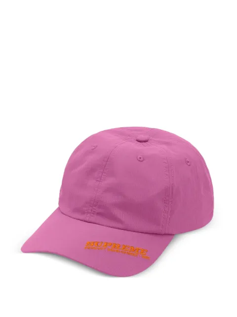 Supreme visor logo panel hat