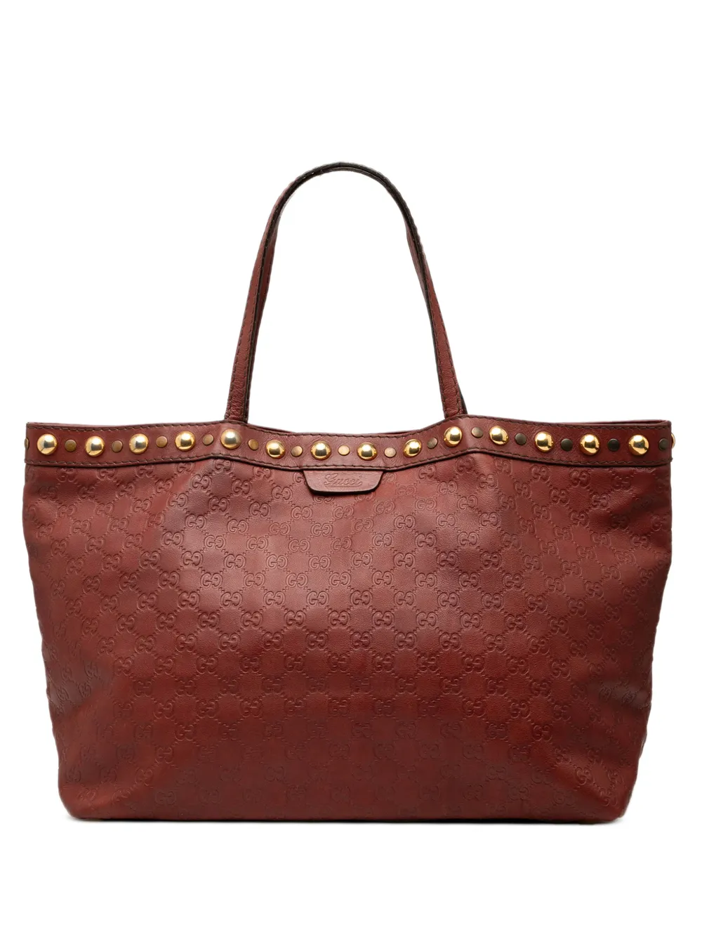 Gucci Pre-Owned 2000-2015 Guccissima Babouska tote bag - Rosso