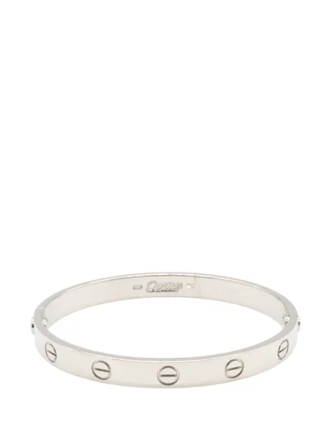 Cartier 1990-2000 18K White Gold Classic Love bracelet