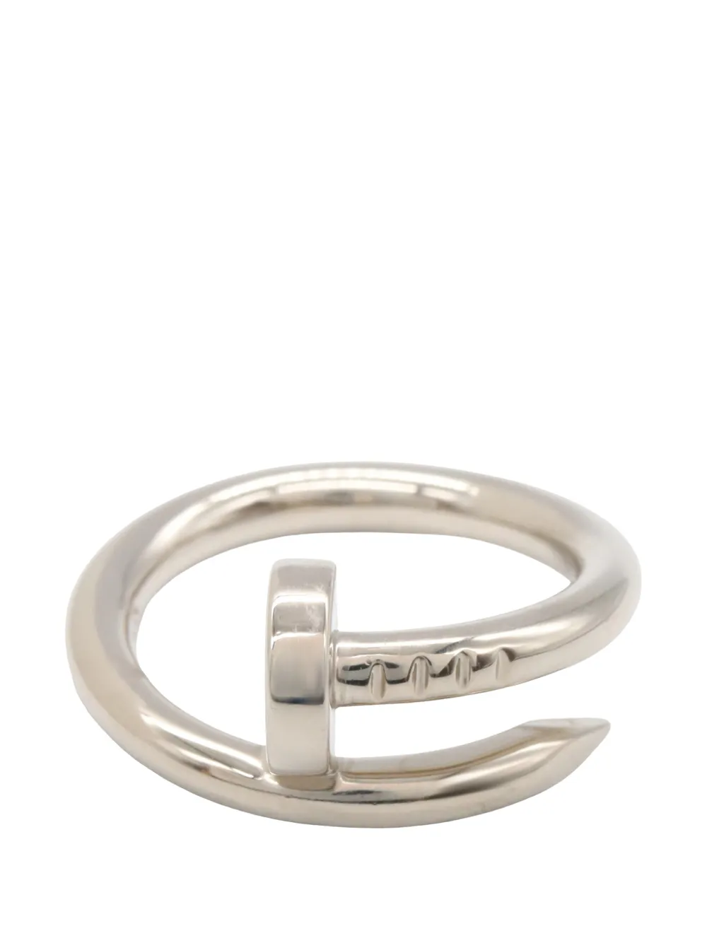 Cartier 2010-2025 18K White Gold Classic Juste un Clou ring - Silber