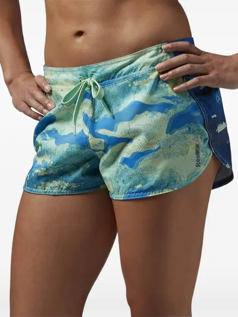 Reebok camouflage-print shorts
