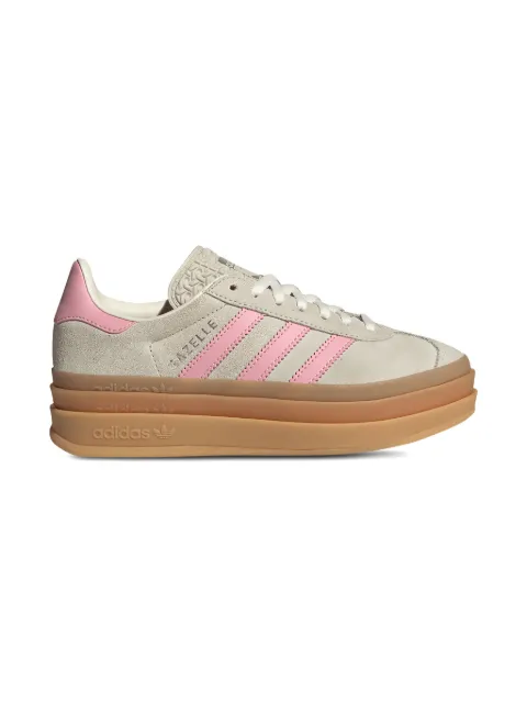 adidas Kids Gazelle Bold GS bold striped sneakers 