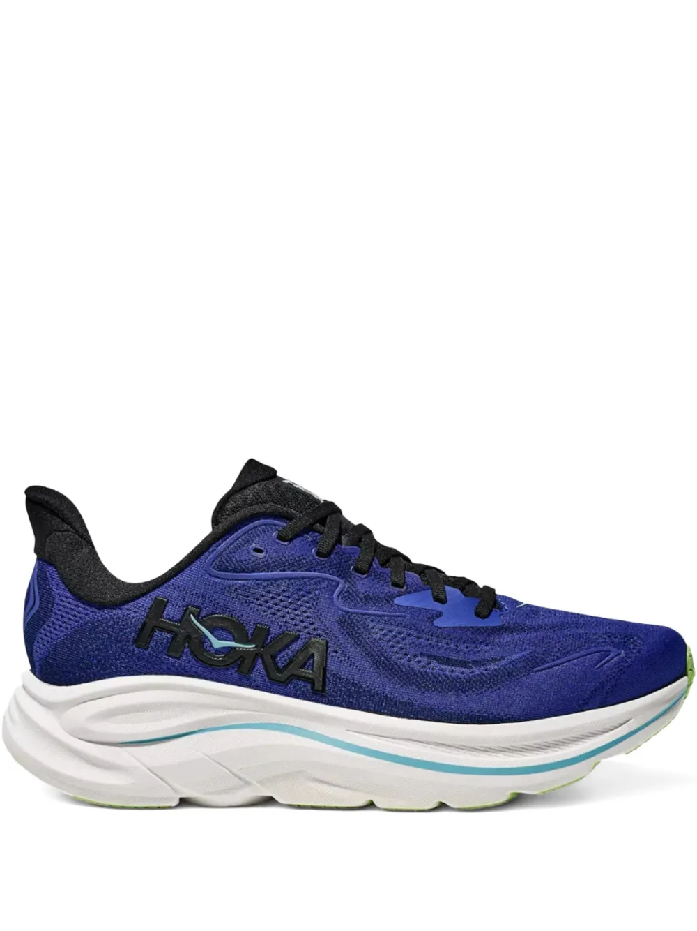 HOKA Clifton 10 low-top sneakers | Blue | Image 1