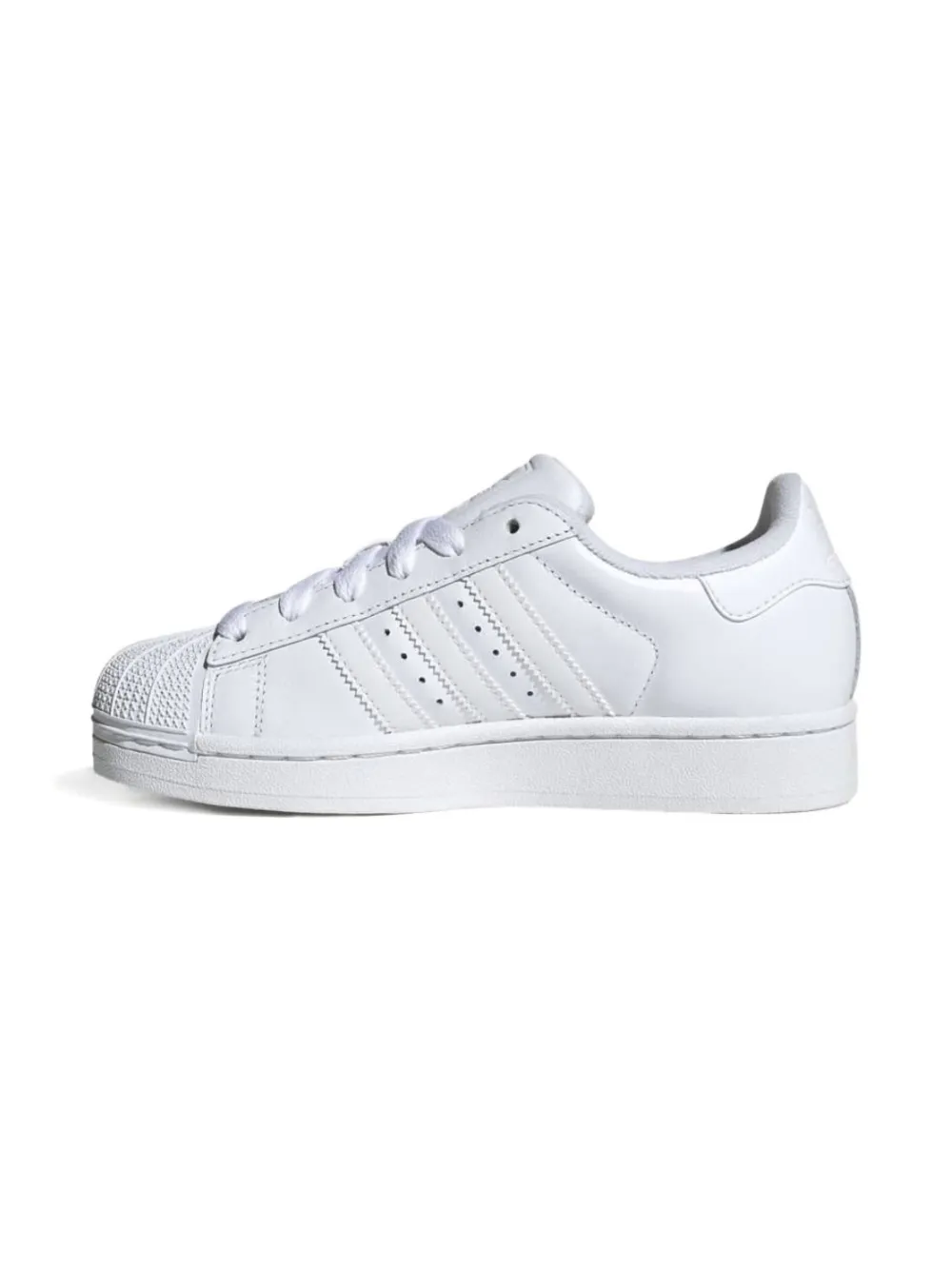 Adidas Kids Superstar II perforated sneakers - Wit
