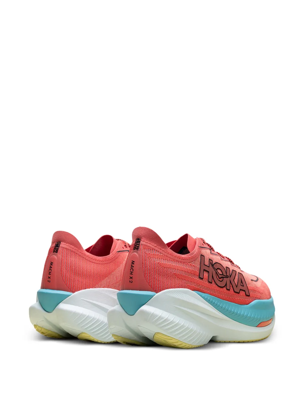 HOKA Mach X 2 logoprint low-top sneakers Roze