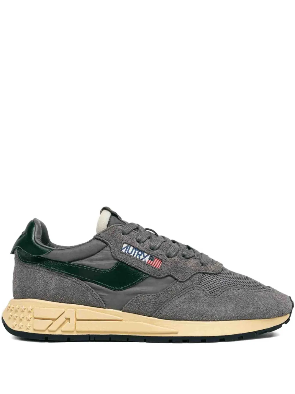 Autry panelled sports trainers - Grigio