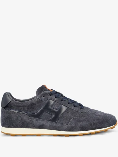 Hogan logo-patch sneakers