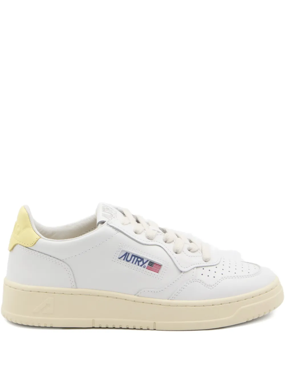 Autry Medalist leather sneakers - Bianco