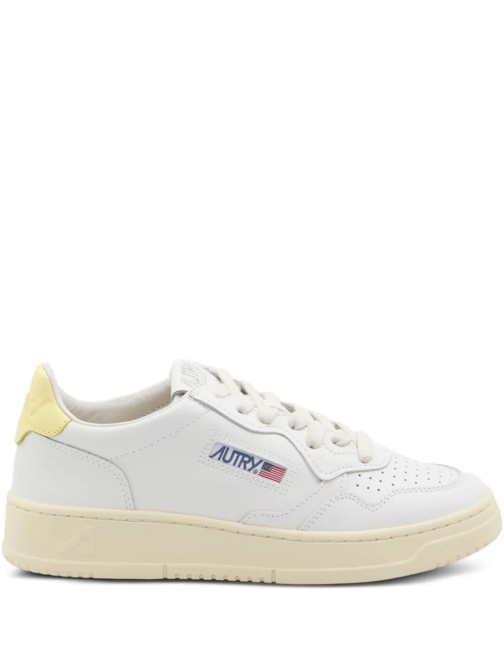 Autry Medalist leren sneakers Wit