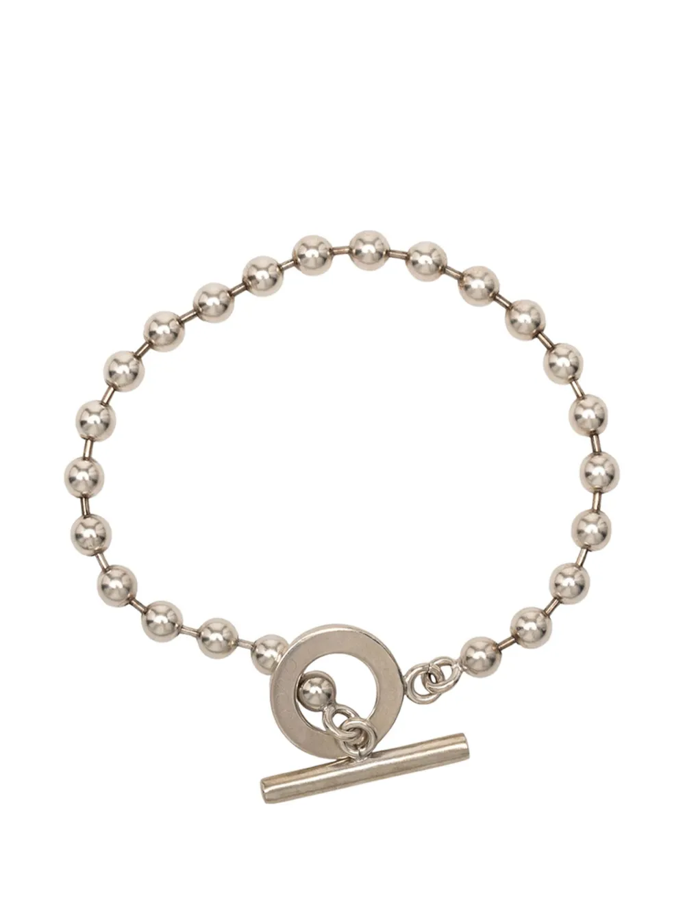 Gucci Pre-Owned 2000-2015 Logo Ball Chain Toggle bracelet | Image 2