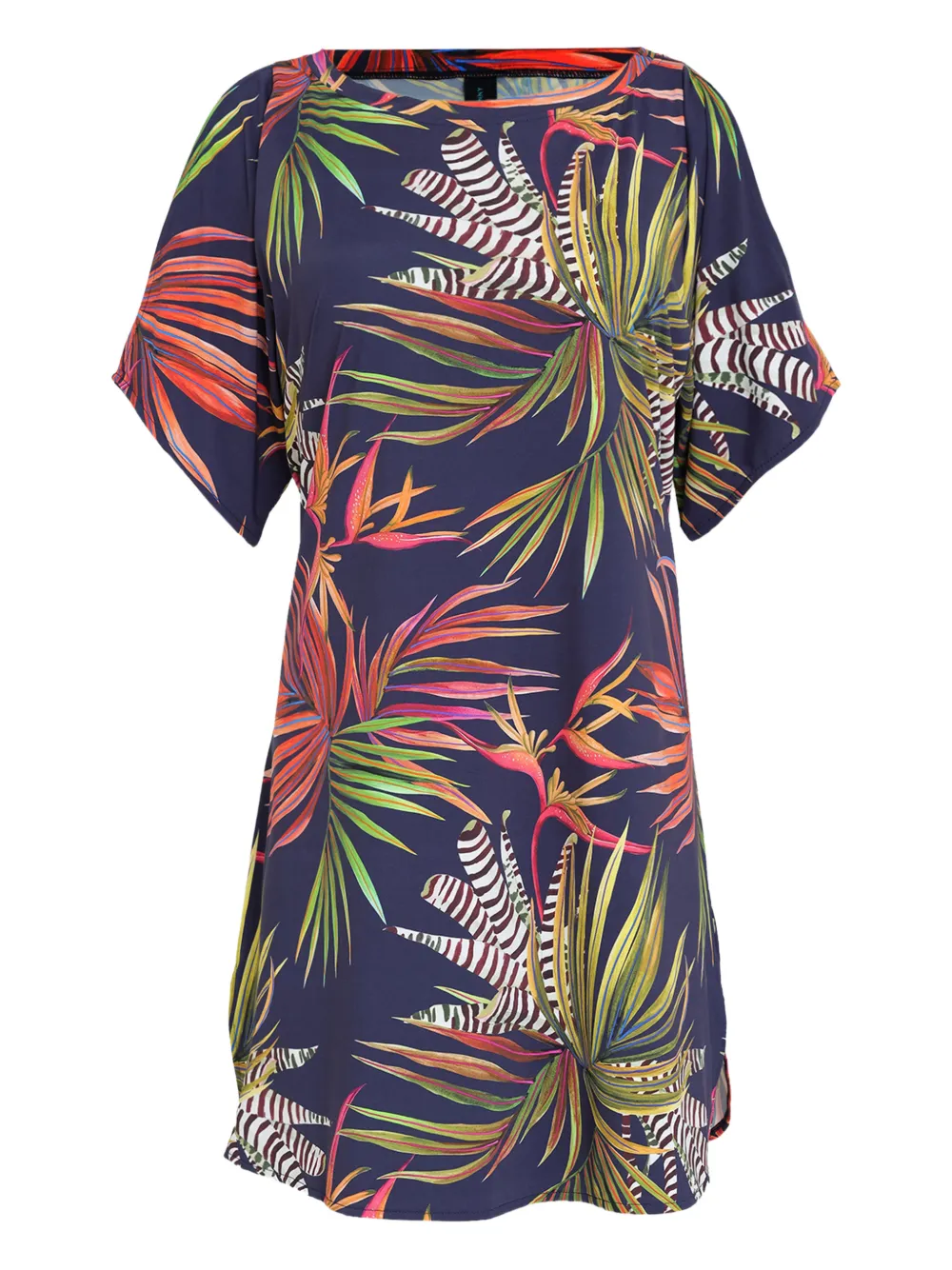 Lygia & Nanny Abito corto Allat a fiori - Blu