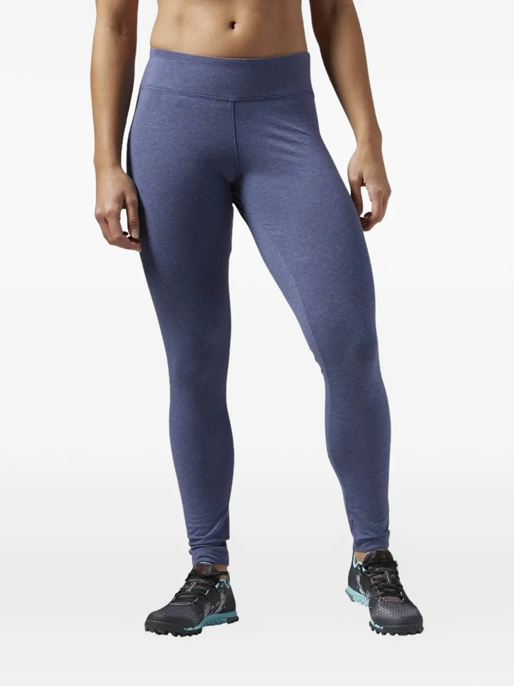 Reebok Leggings mélange - Blu