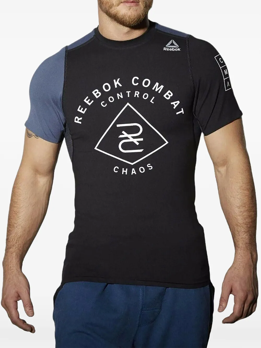 Reebok shortsleeve rashguard - Nero