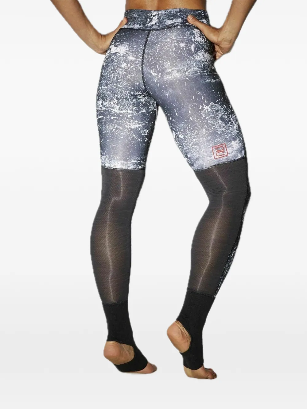  Reebok Ankle Lock Palazzo Pants - Grey 
