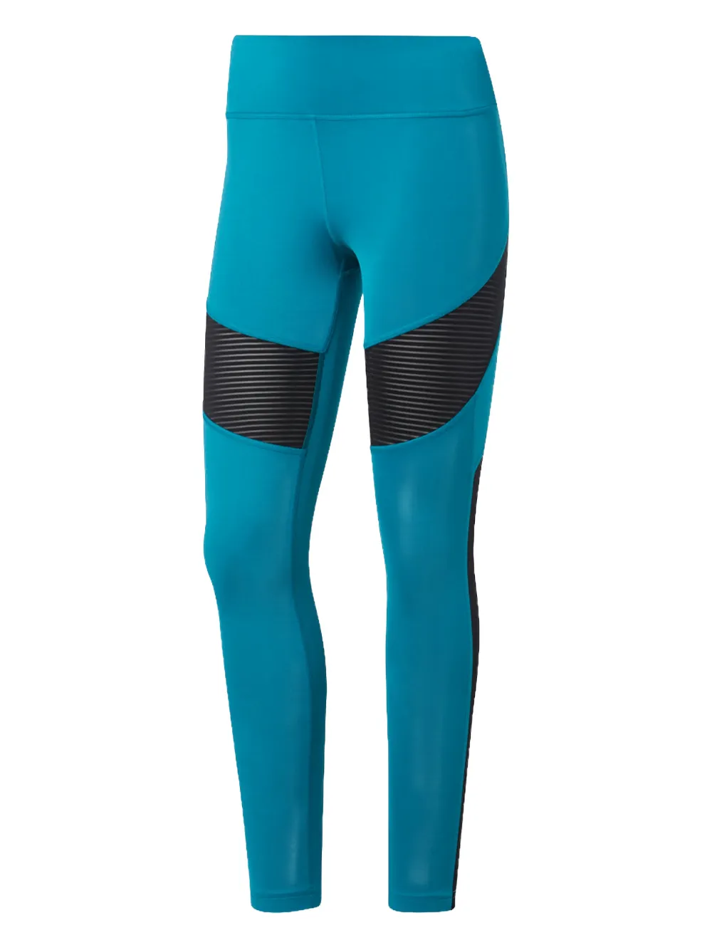 Reebok Leggings mit Netzeinsatz - Blau
