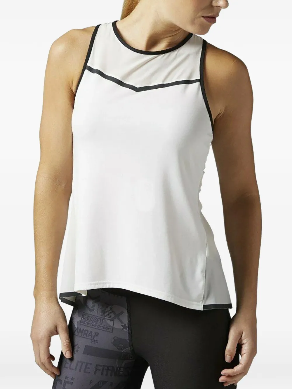 Reebok T-shirt a strati - Bianco